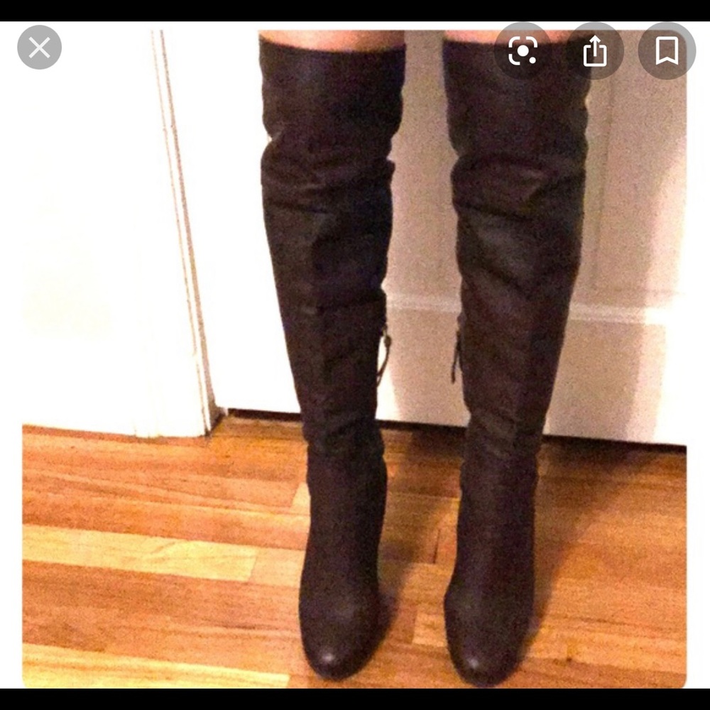 Miu Miu thigh high boots 36